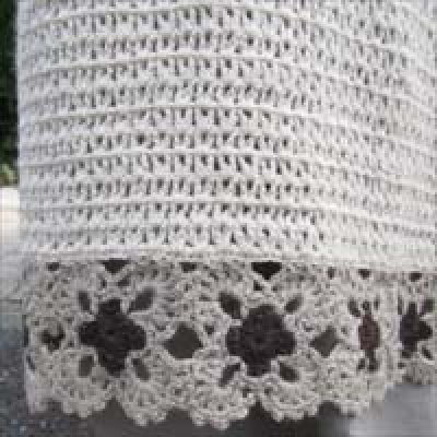 画像1: モチーフが可愛い編み編みチュニック