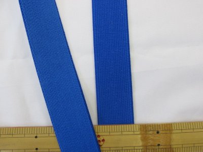 画像1: 座布団のゴムなどに　３ｃｍ巾　色ゴム　（ブルー）