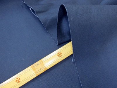 画像2: 定番　８号帆布　巾115cm　（紺）