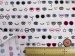 画像4: HPのみセール中!!2割引き価格!!　ヒト・モノ・パーツ EYE柄　シーチング生地 (4)