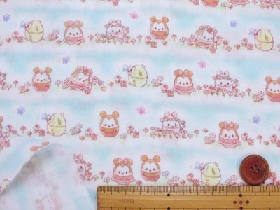 画像2: ダブルガーゼ　ディズニー　ufufy(ウフフィ)柄