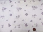 画像3: オシャレな刺繍入り!!　撥水加工　小鳥と木の実柄　ナイロンオックス刺繍生地 (3)