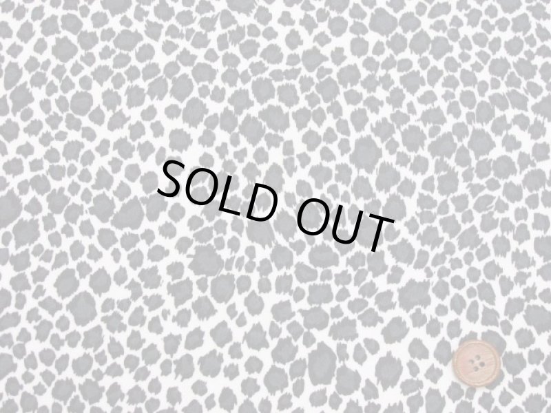 画像3: アニマルプリント　ヒョウ・レオパード柄　ツイル生地　ラミネート　つや消し (3)