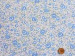 画像2: （３）細コール天　リトルポップフラワー・花柄　コーデュロイ生地　はぎれ６０ｃｍ（ライトグレー地） (2)