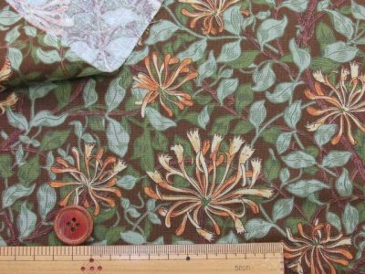 画像3: moda　USAコットン　Morris Collection　ハニーサックル　フラワー・花柄　シーチング生地