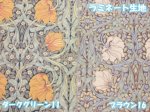 画像1: moda　USAコットン　Morris Collection　ピンパネル　フラワー・花柄　シーチング生地　ラミネート　つや消し (1)