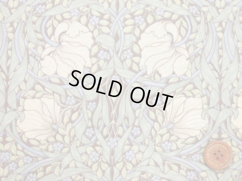 画像5: moda　USAコットン　Morris Collection　ピンパネル　フラワー・花柄　シーチング生地　ラミネート　つや消し (5)