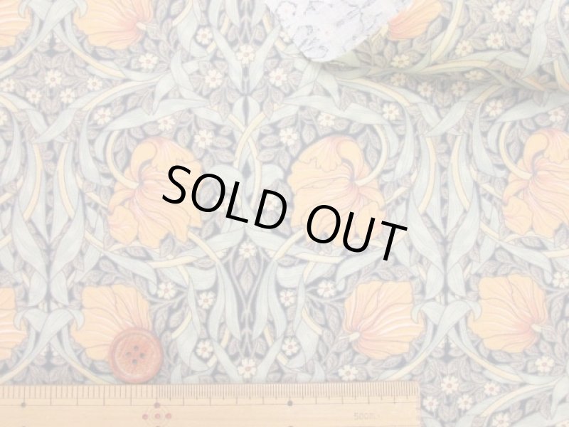 画像4: moda　USAコットン　Morris Collection　ピンパネル　フラワー・花柄　シーチング生地　ラミネート　つや消し (4)