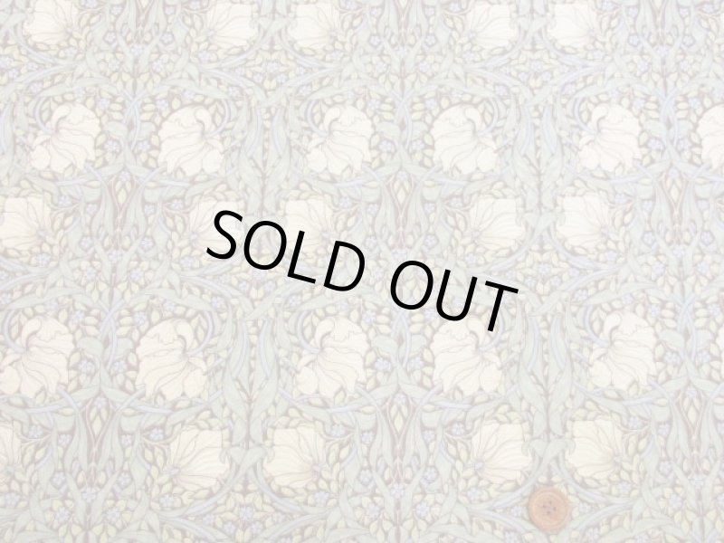 画像6: moda　USAコットン　Morris Collection　ピンパネル　フラワー・花柄　シーチング生地　ラミネート　つや消し (6)