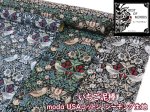 画像1: 新色追加!!　moda　USAコットン　Morris Collection　いちご泥棒　シーチング生地 (1)