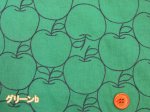 画像5: 幅約98cm　刺繍　アップル・りんご・林檎・リンゴ柄　シーチング生地 (5)