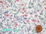画像2: リトルフラワー　花柄　リップル生地 (2)