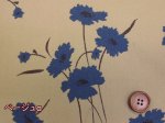 画像2: オータムフラワー　フラワー・花柄　起毛　ビエラ生地 (2)