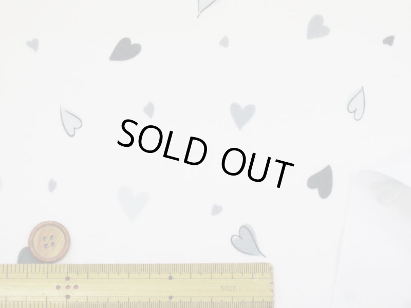 画像7: 手描き風　ハピネスハート　ハート柄　オックス生地　ラミネート　つや消し (7)