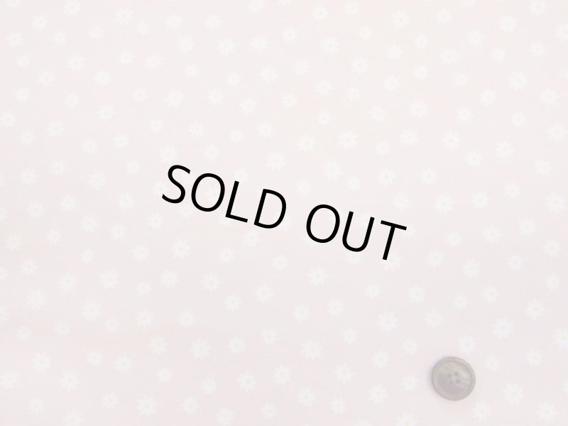 画像3: スモールマーガレットフラワー　フラワー・花柄　シーチング生地 (3)