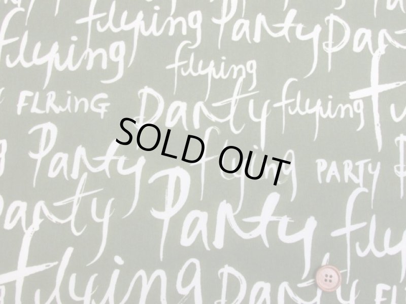 画像9: 撥水加工　オシャレな英字　英文字柄　ナイロンオックス生地 (9)