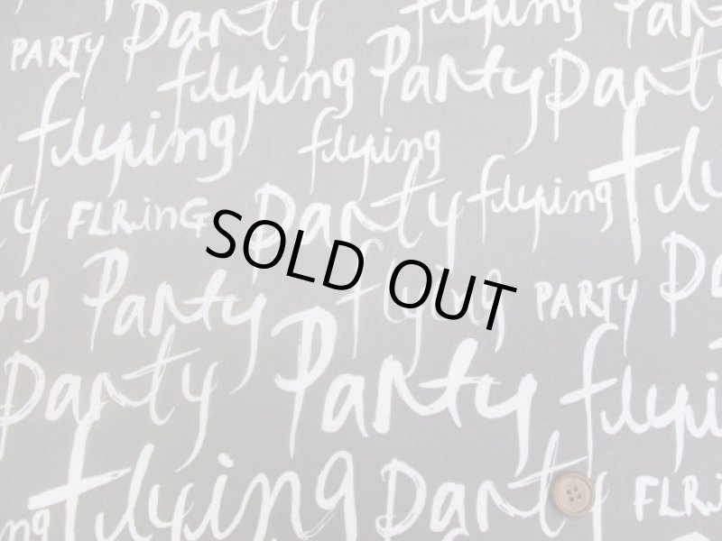 画像3: 撥水加工　オシャレな英字　英文字柄　ナイロンオックス生地 (3)