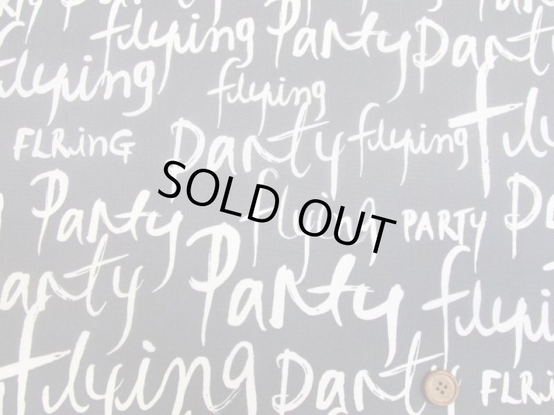 画像6: 撥水加工　オシャレな英字　英文字柄　ナイロンオックス生地 (6)