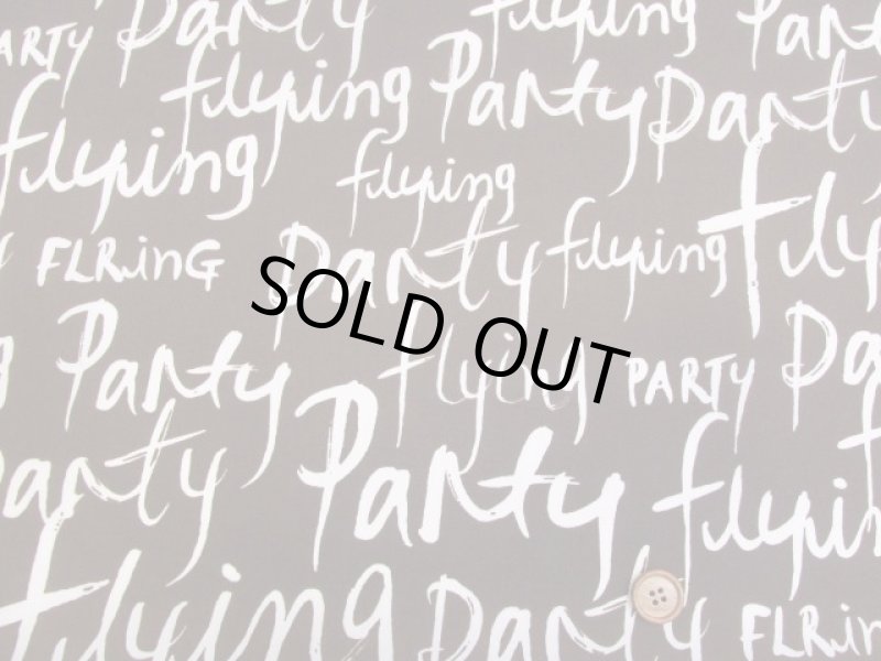 画像12: 撥水加工　オシャレな英字　英文字柄　ナイロンオックス生地 (12)