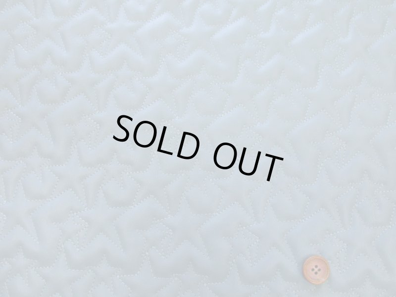 画像12: 130cm巾 フェイクレザー　星　スターステッチキルティング　キルト生地　※メール便発送不可商品 (12)