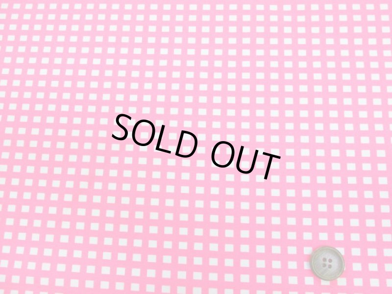 画像3: 蛍光カラー　ネオン　ギンガムチェック・チェック柄　オックス生地 (3)