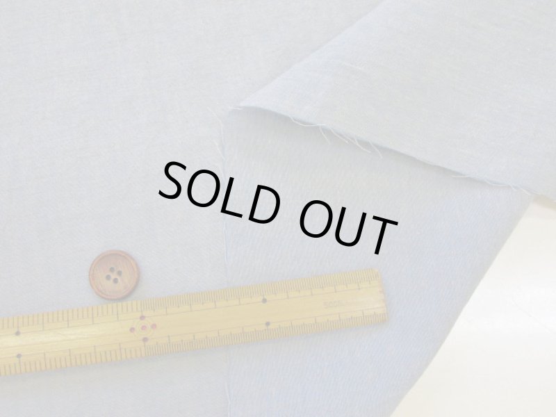 画像3: コットンリネンダンガリー　無地　ダンガリー生地 (3)