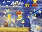 画像4: イナズマイレブン　サッカー　アニメ柄　(ネイビー)　オックス生地　ラミネート(半ツヤ有) (4)