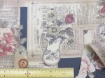 画像7: ２０％オフ!!　YUWA　イングリッシュアフタヌーン　フラワー・花柄　シャーティング生地　ラミネート　つや消し (7)