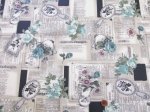 画像9: ２０％オフ!!　YUWA　イングリッシュアフタヌーン　フラワー・花柄　シャーティング生地　ラミネート　つや消し (9)