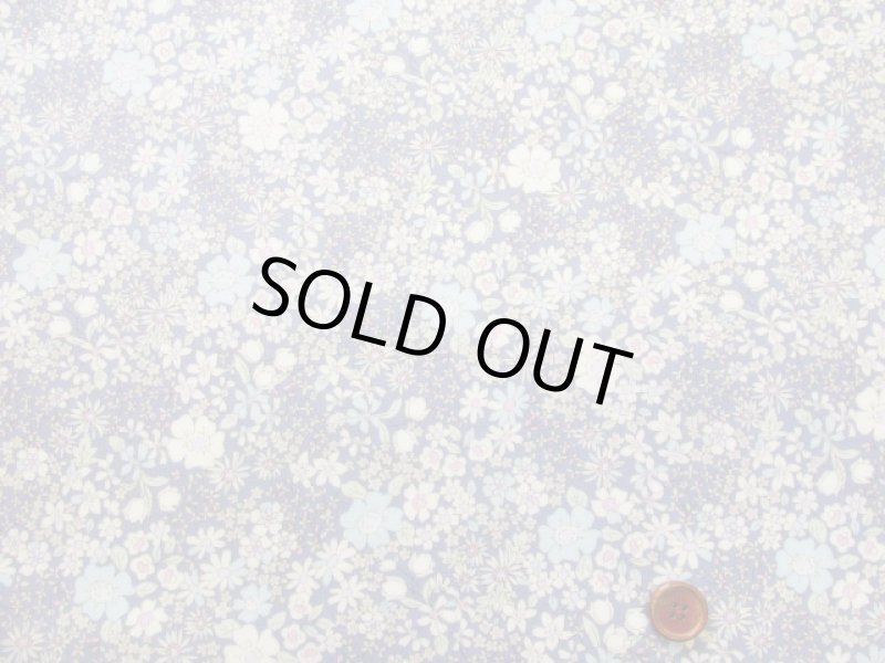 画像6: クラシカルポップフラワー　フラワー・花柄　ブロード生地　ラミネート　つや消し (6)