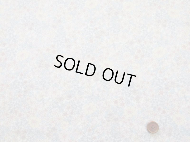 画像3: クラシカルポップフラワー　フラワー・花柄　ブロード生地　ラミネート　つや消し (3)