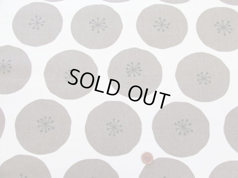 画像3: まんまるフラワー　あんぱん　フラワー・花柄　オックス生地 (3)