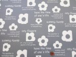 画像9: ライクフラワーズ　英字　フラワー・花柄　オックス生地　ラミネート　つや消し (9)