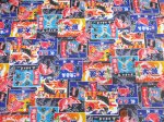 画像6: 和柄　大漁旗　小柄 　シーチング生地　ラミネート　つや消し (6)