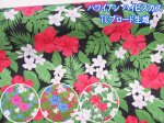 画像1: ハワイアン　ハイビスカス　花柄　TCブロード生地 (1)