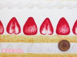 画像2: リピート入荷!!　ショートケーキ　イチゴ・ケーキ・苺柄　オックス生地 (2)