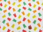 画像3: クマグミ　お菓子・くま柄　オックス生地 ラミネート　つや消し (3)