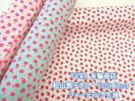 画像1: YUWA　有輪商店　松山敦子さん　キュートベリー　イチゴ・苺柄　シャーティング生地 (1)