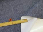 画像5: 135cm幅　合皮　PVCレザー　デニム柄　フェイクレザー生地 (5)