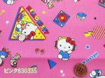 画像5: サンリオ　ハローキティ　ミュージック柄　オックス生地 (5)