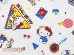 画像8: サンリオ　ハローキティ　ミュージック柄　オックス生地 (8)