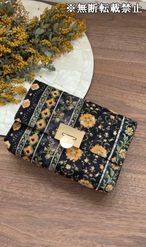 画像11: marucopartsさんのプロデュース Saha by maruco parts サハ バイ まるこパーツ　フラワー・花柄　綿麻シーチング生地 エアータンブラーワッシャー加工 (11)