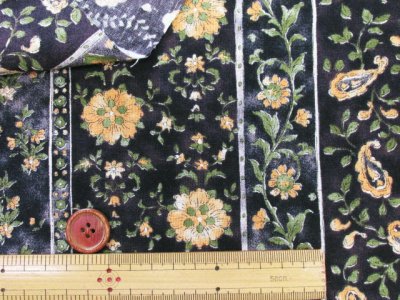 画像3: marucopartsさんのプロデュース Saha by maruco parts サハ バイ まるこパーツ　フラワー・花柄　綿麻シーチング生地 エアータンブラーワッシャー加工