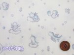 画像5: プチダイナソー　恐竜・赤ちゃん柄　ダブルガーゼ生地  (5)