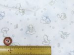 画像4: プチダイナソー　恐竜・赤ちゃん柄　ダブルガーゼ生地  (4)