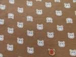 画像6: 可愛い 80cm幅 ベアーフェイス クマ柄 ジャガードニット生地 (6)