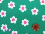 画像8: ポップカラー　フェミニンフラワー　フワラー・花柄　オックス生地 ラミネート　つや消し (8)