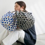 画像13: NekoNoe K from 30 SEWINGPINS ×echino　CATDOT　ネコ・猫・ドット柄　綿麻キャンバス生地 (13)