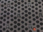 画像9: NekoNoe K from 30 SEWINGPINS ×echino　CATDOT　ネコ・猫・ドット柄　綿麻キャンバス生地 (9)
