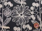 画像2: 撥水加工　プレシャスフラワー　フラワー・花柄　ナイロンタスラン生地 (2)
